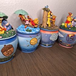 4 Piece Winnie The Pooh Music Box 