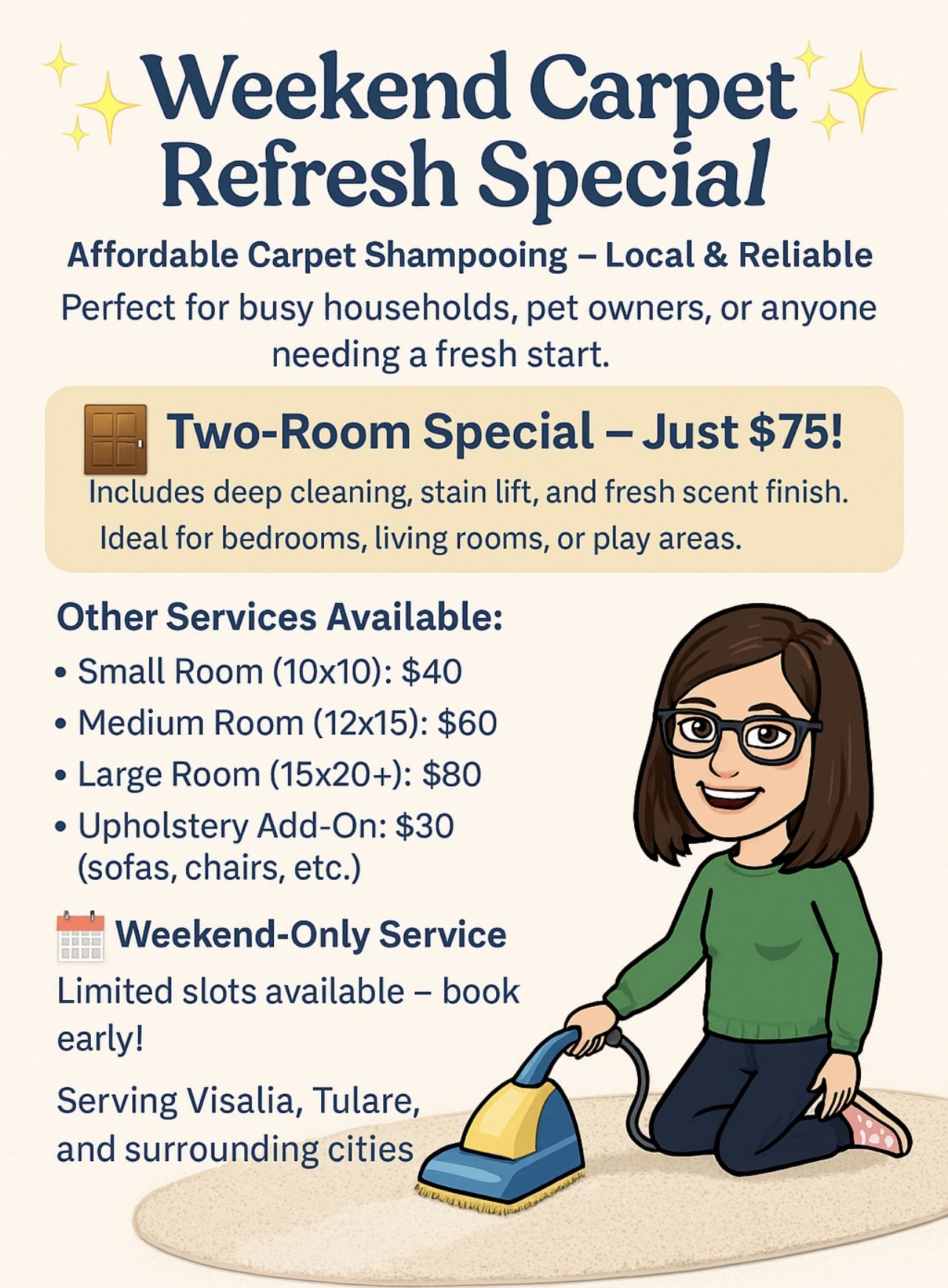 Now Booking For November
