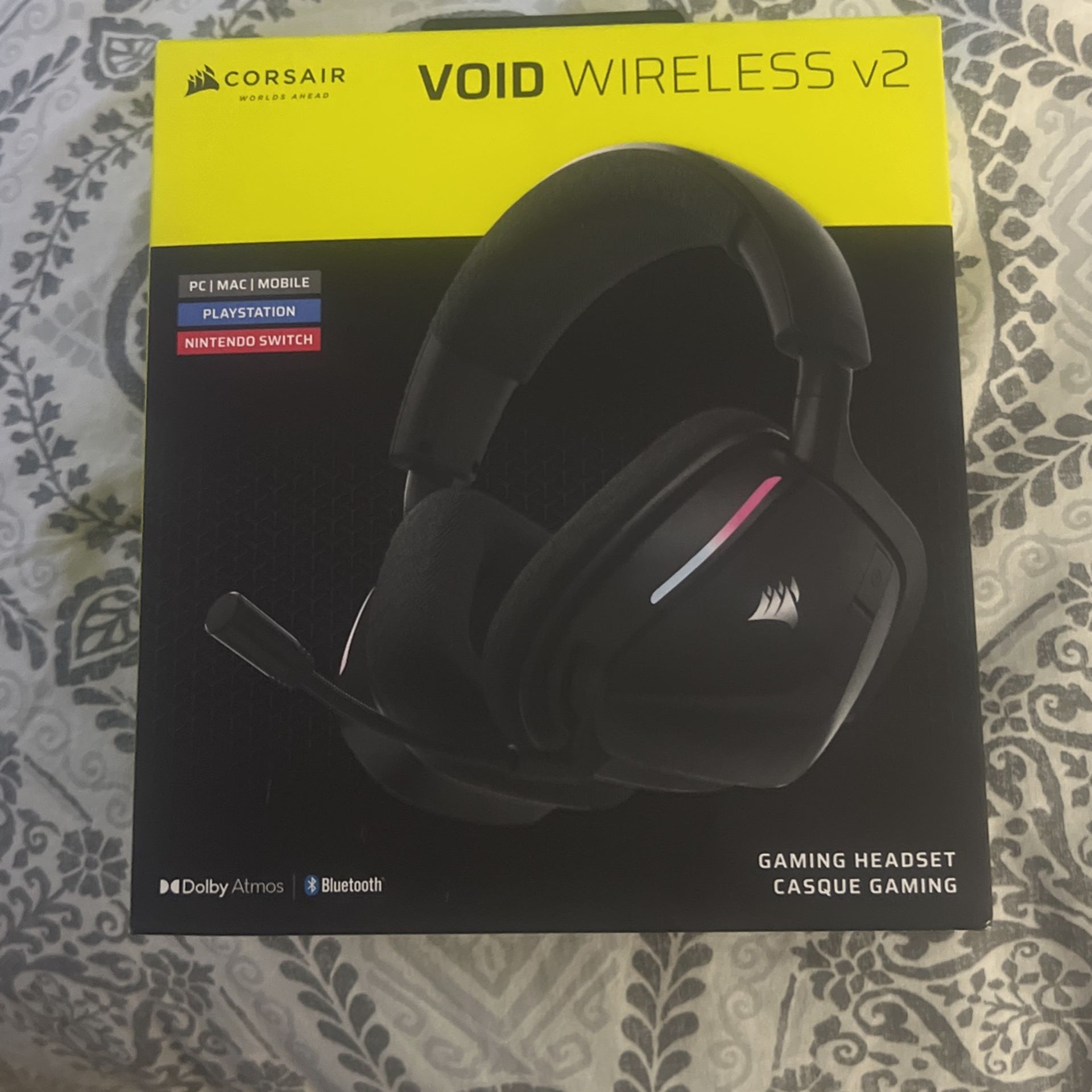 Corsair Headset’s Open Box 