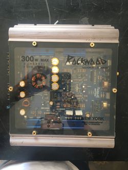 Bass amp rock wood