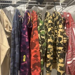 BAPE SHARK HOODIES SIZE L & M 