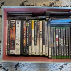 Video Games (XBOX 1, XBOX 360, XBOX, PS2, PC)