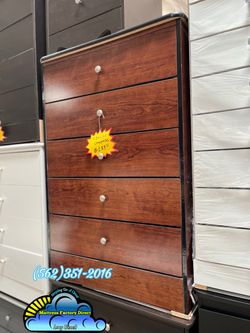 Cherry five drawer dresser compressed cajonera Comoda nueva new