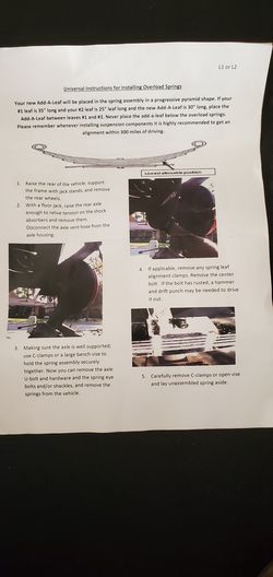 Rear Leveling Kit for 2000-2010 GM