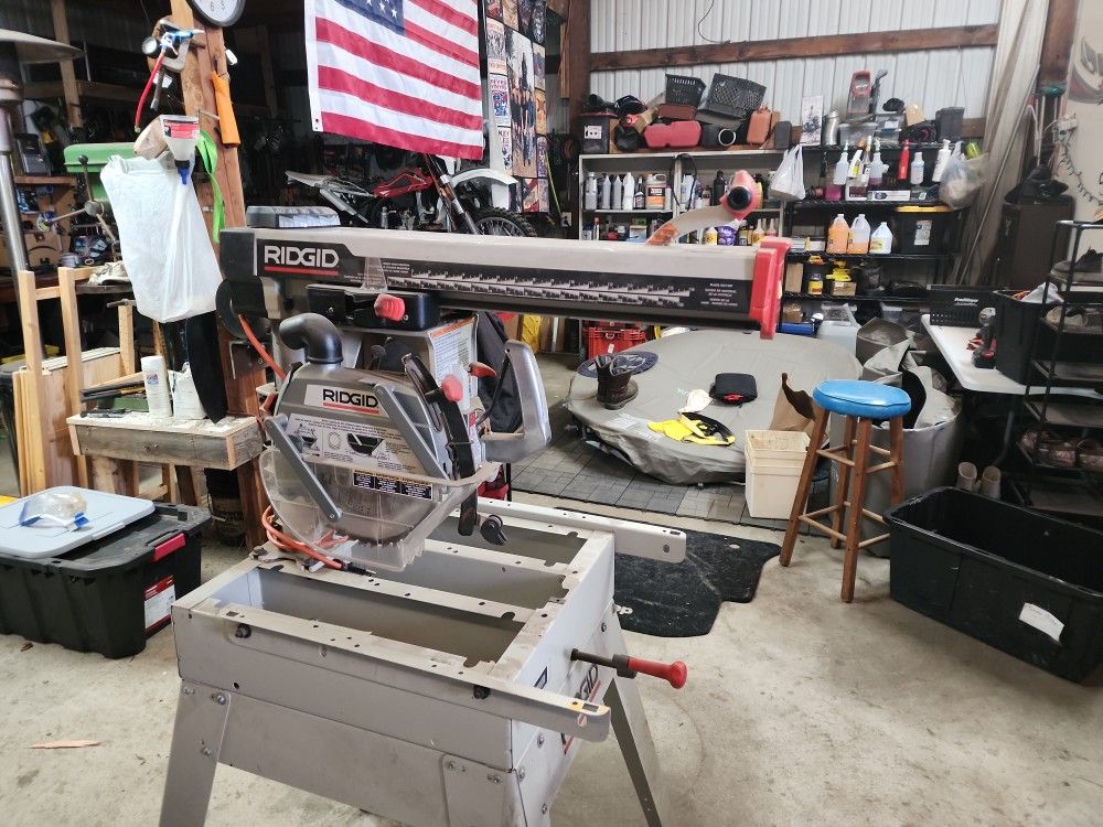 Ridgid Radial Arm Saw 10"