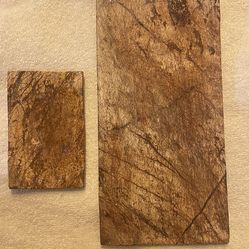 Marble Bathroom Accessories - Brown