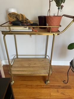 Bar cart Double decker.