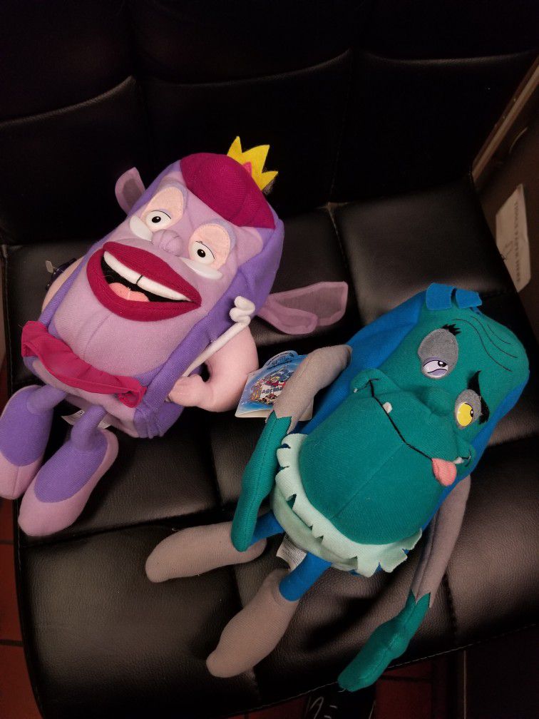 The Pagemaster Plushies