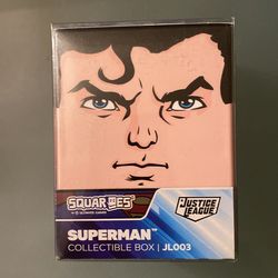 Squares Superman Themed Deck Box