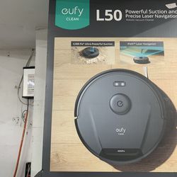 L50 Powerful Suction and Precise Laser Navigation
