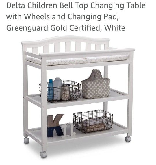 New- Delta Children changing table