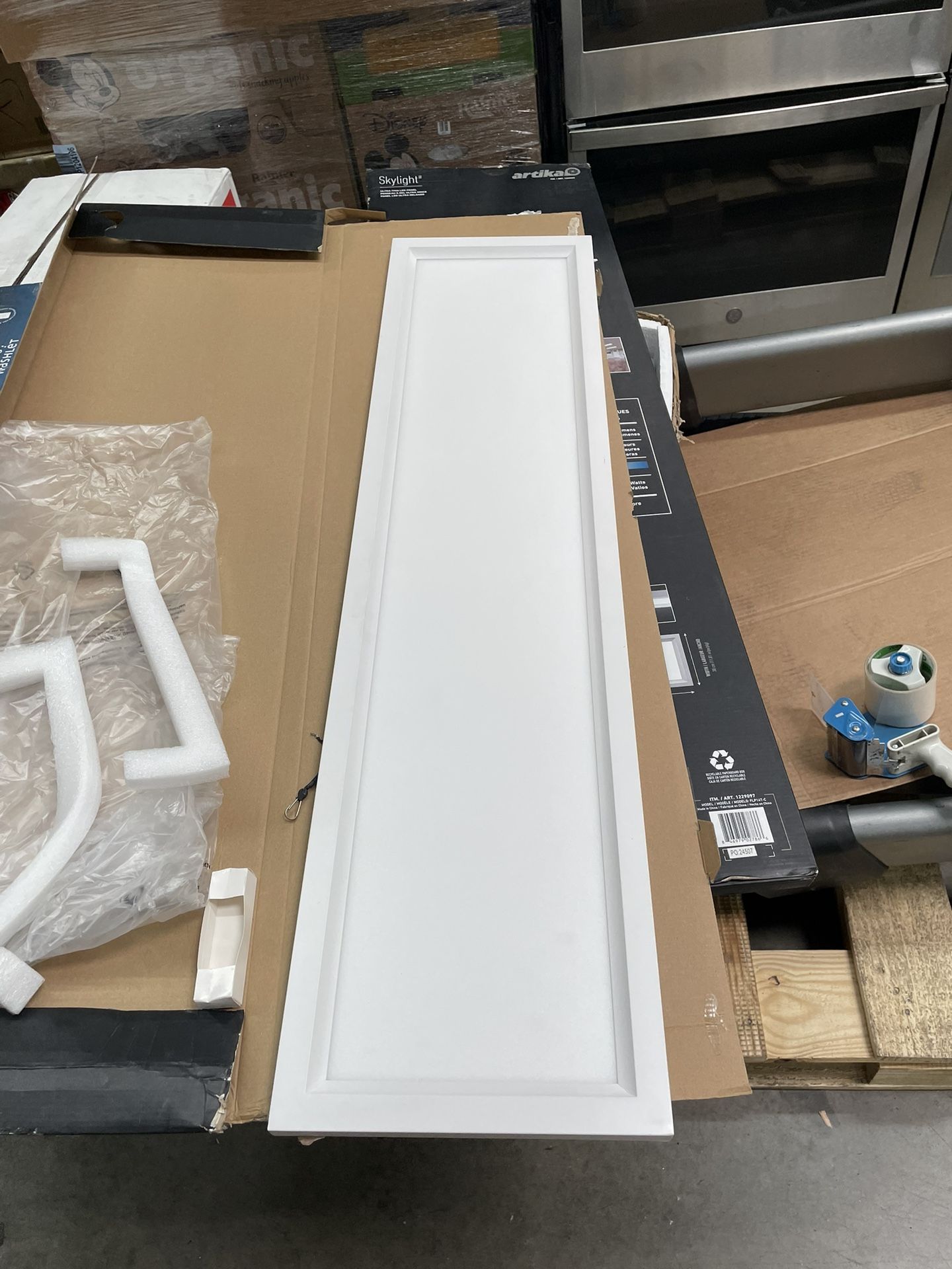 Artika FLP14-ON Skylight Flat Ultra Thin LED Panel Light, White