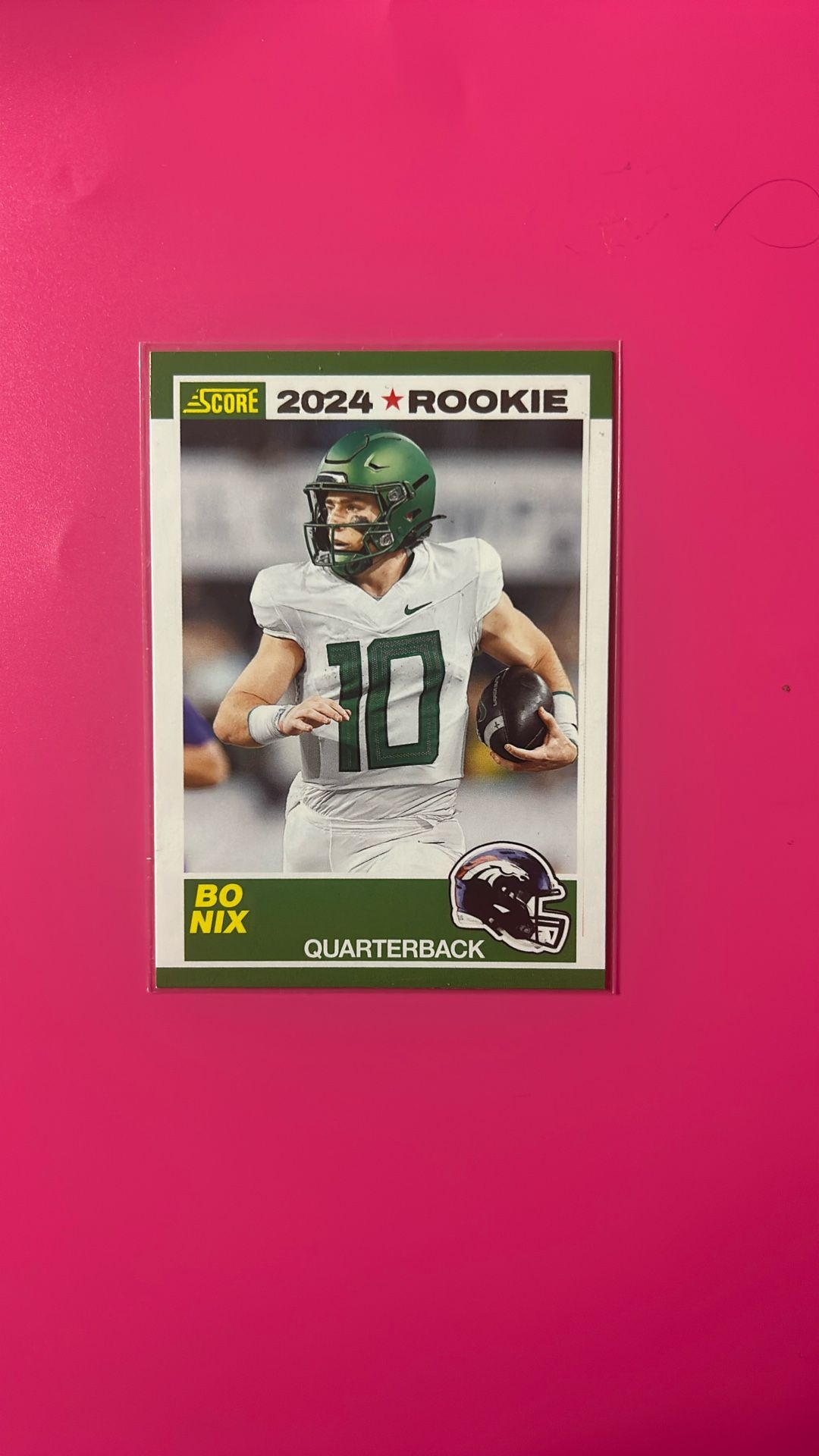 Bo Nix Card