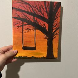 Acrylic Canvas Painting (HANDMADE)