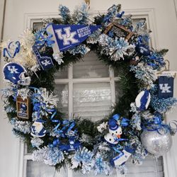 Handmade UK xmas Wreath