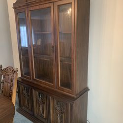 Dining Room Hutch With Light