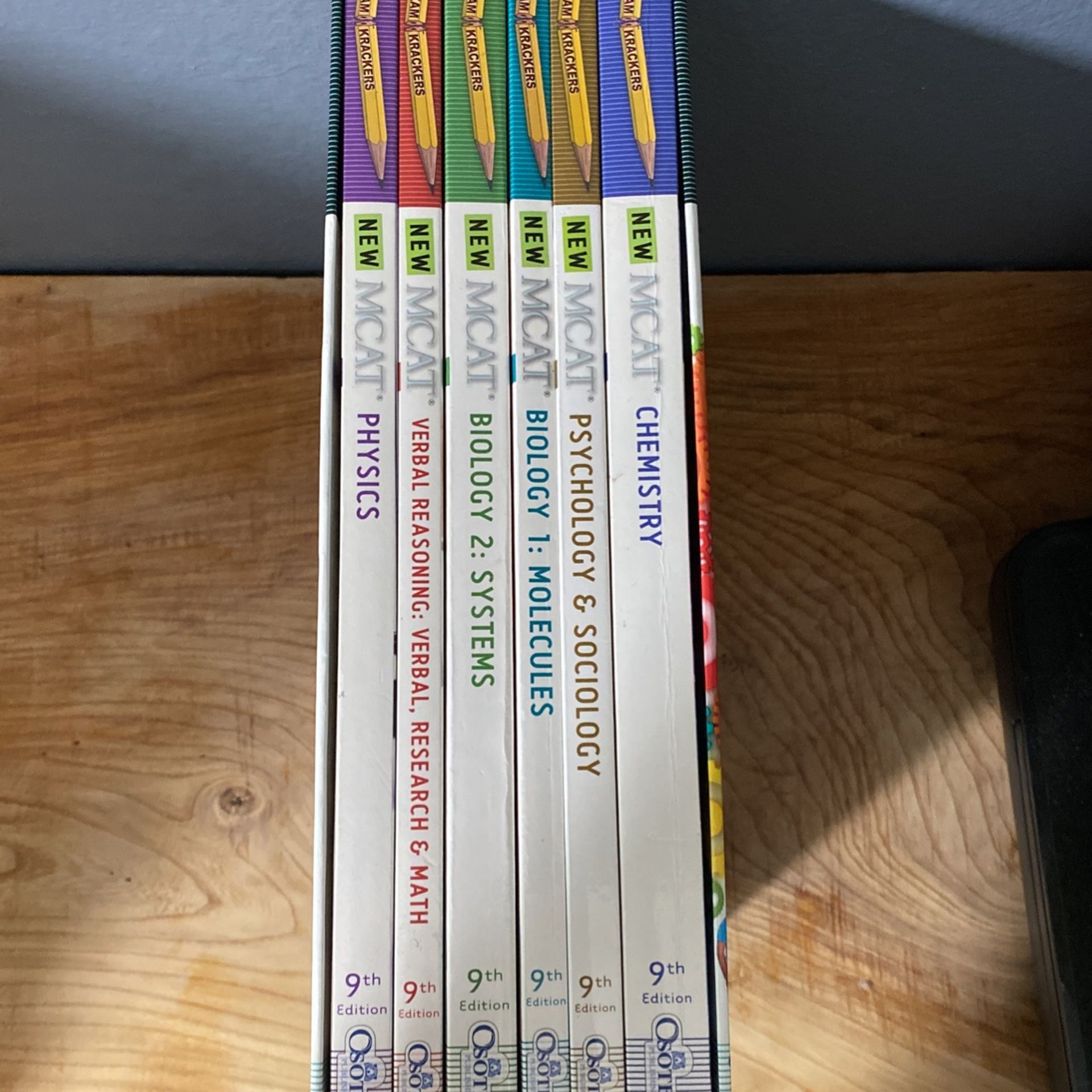MCAT Examkrackers Complete Study Package 9th Edition Electronics 