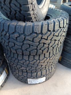 New set of tires 33 1250 17 lt