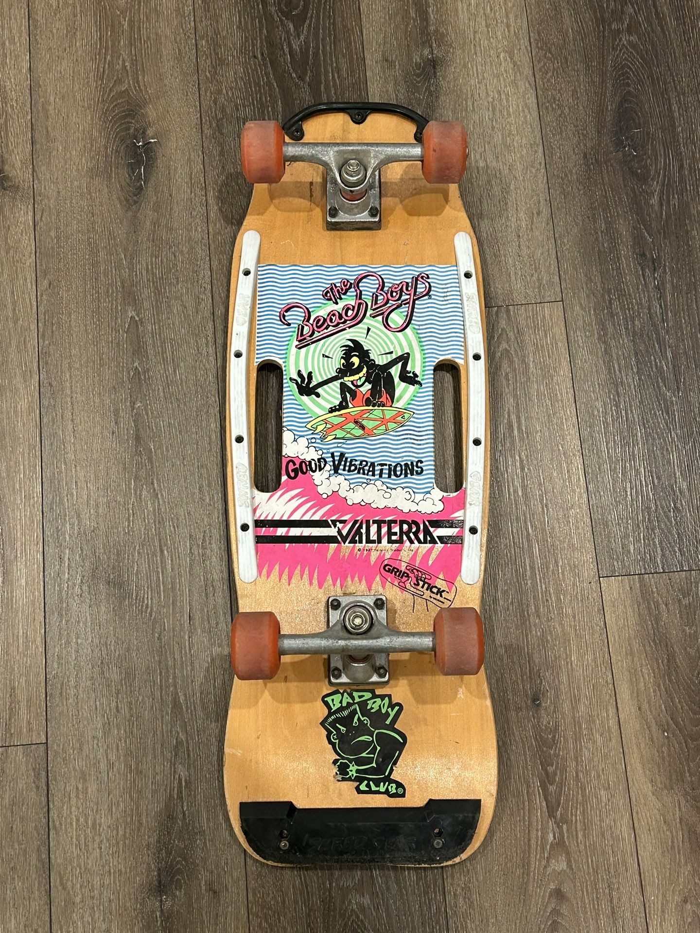 1987 Valterra “Beach Boys” Vintage Collectible Skateboard
