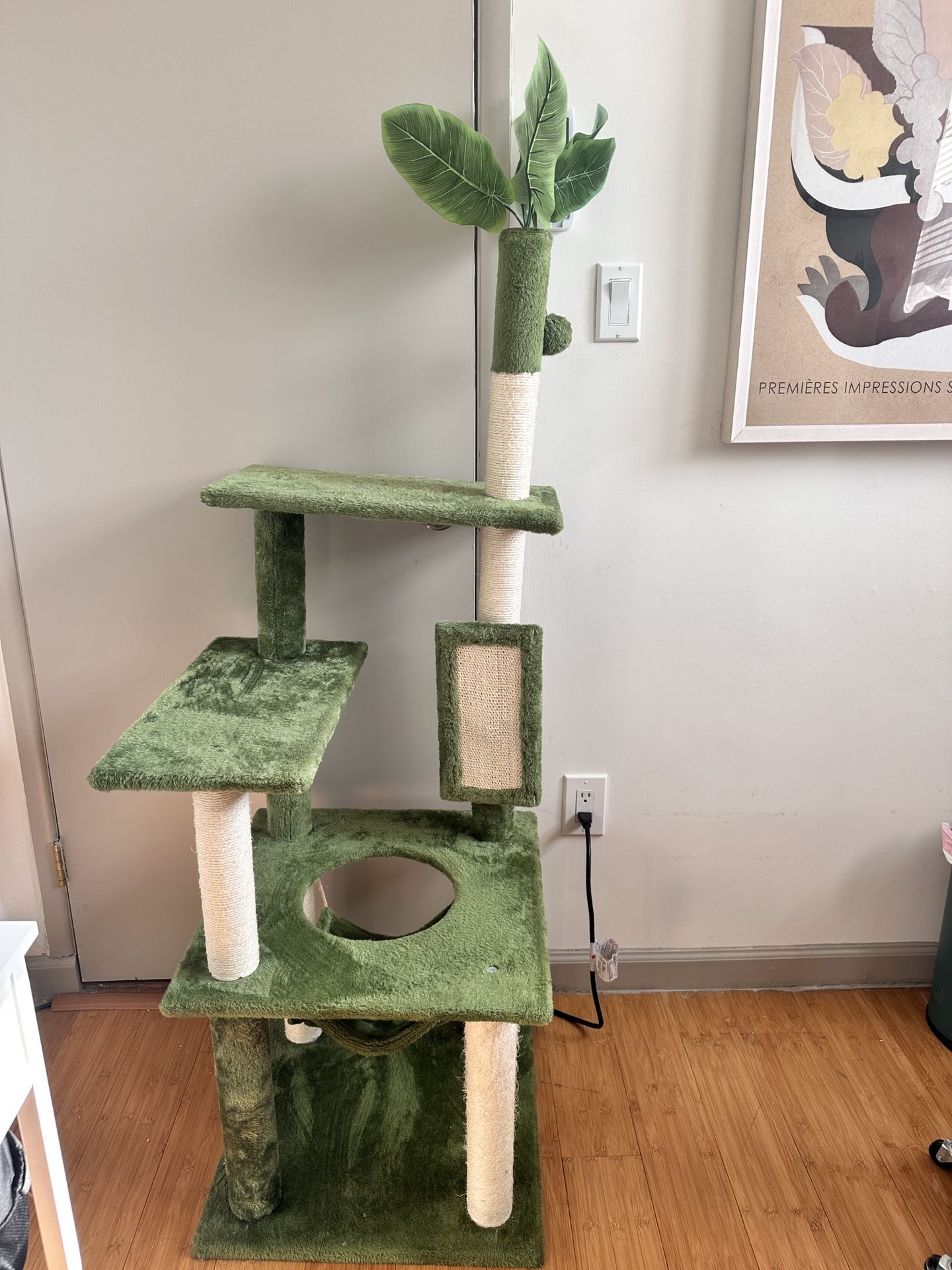 61 Inch Cat Tree Tower 