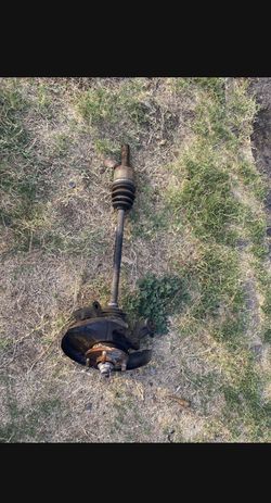 96 Miata rear driver axle and wheel hub Assembly
