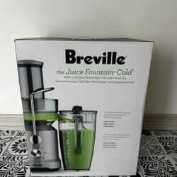 Breville BJE430SIL Juice Fountain Cold, 70 oz, Silver 