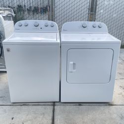 Whirlpool Washer&Dryer with Warranty 
