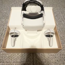 Meta Quest 2 VR Headset 128GB with Upgraded Strap