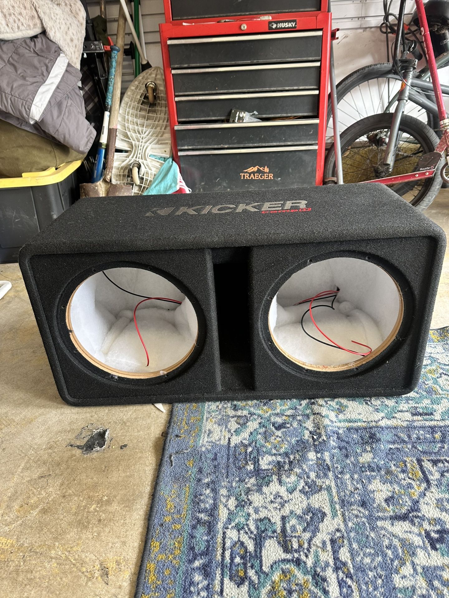 Kicker 12in subs Ported enclosure 