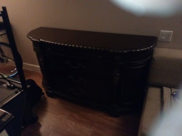 Exquisite Furniture Dresser With Marble Desk