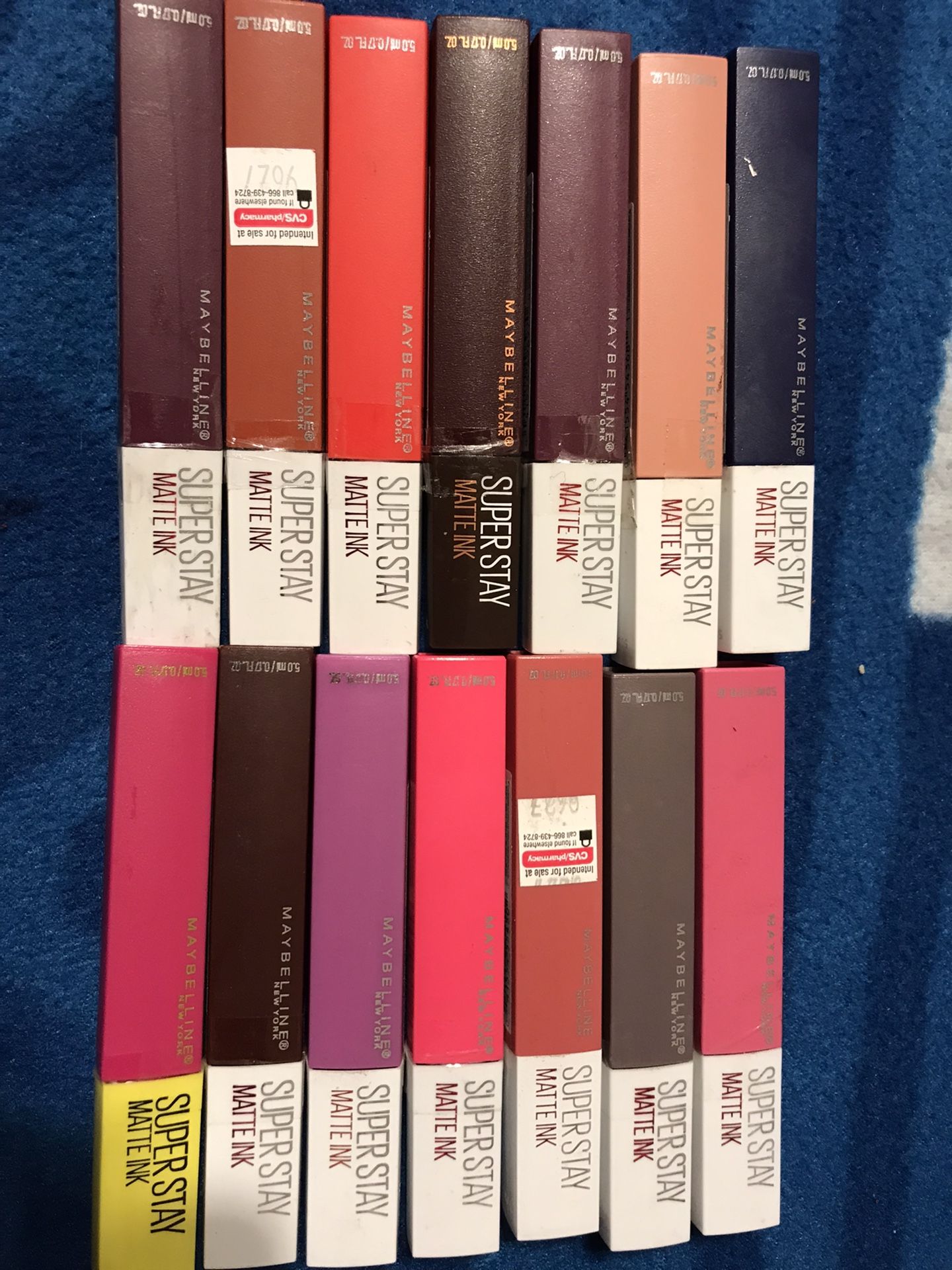 New Maybelline Superstay Matte Ink Lipsticks