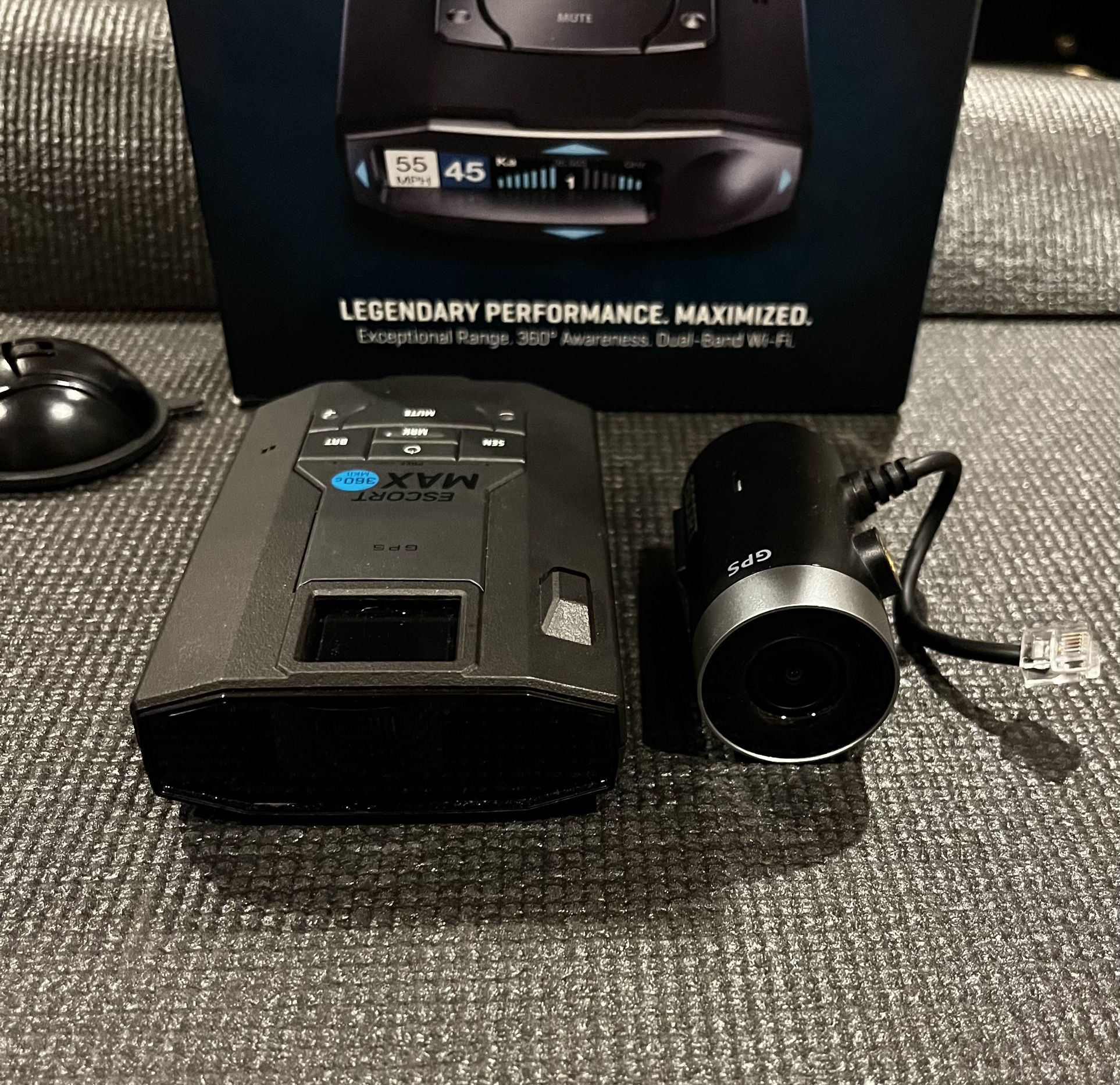 Escort - MAX 360c MKII Radar and Laser Detector and M2 Smart Dash Cam