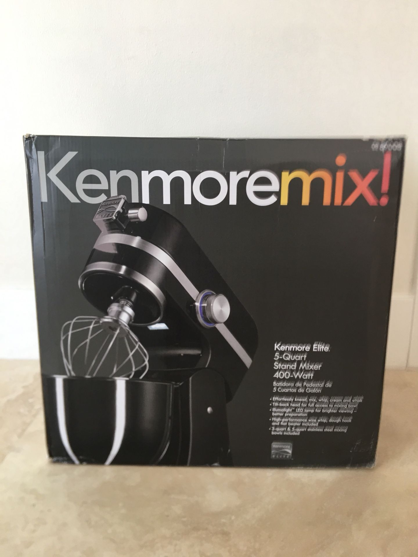 NEW Kenmore Elite 400 Watt Stand Mixer 5 Quart (Works with KitchenAid attachments)