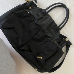 Black Diaper Bag 