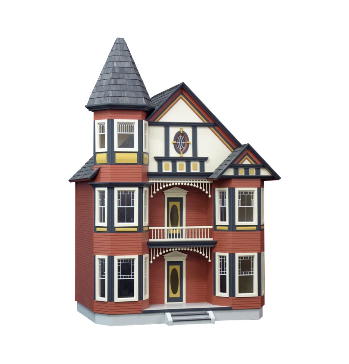 Victorian Painted Lady Dollhouse 