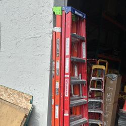 8’ Cross X Step Ladder