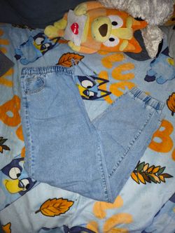 Light Wash Denim Jogger Jeans