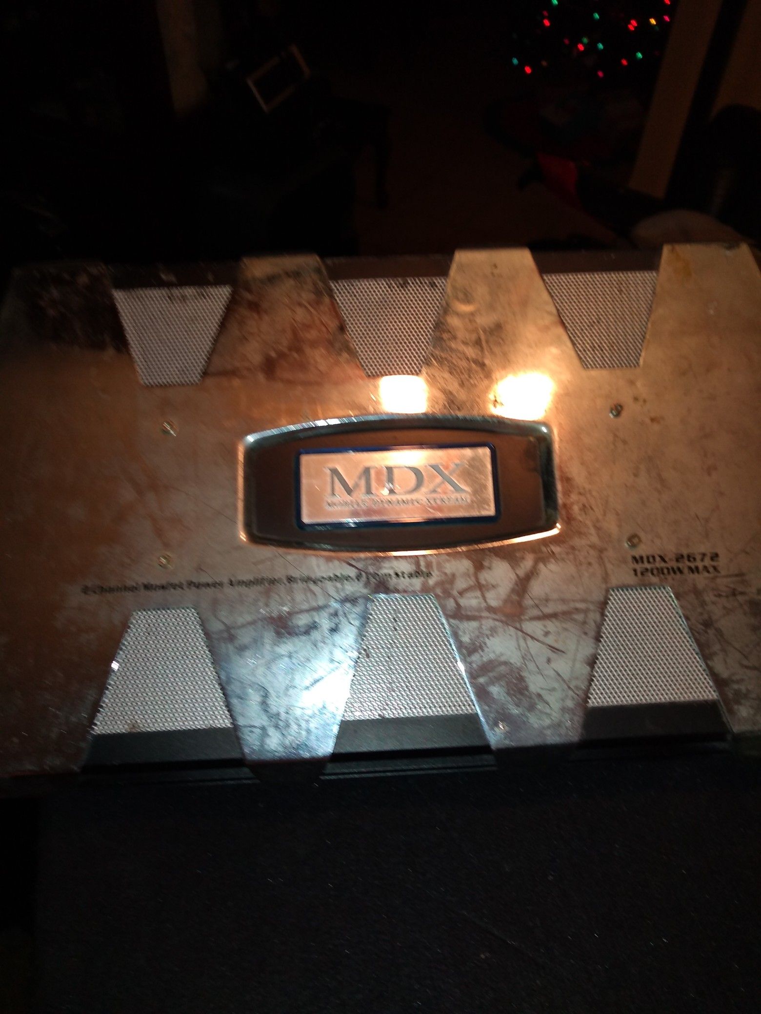 MDX amplifier 2 ch 1200w