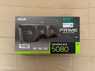 ASUS Prime RTX 5080 OC 16GB GPU NVIDIA