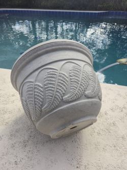 Pot Planter Tree Plant Holder Garden Plastic Pot Grey Heavy Duty Outdoor Flower Decorative Hose Pot Gardening