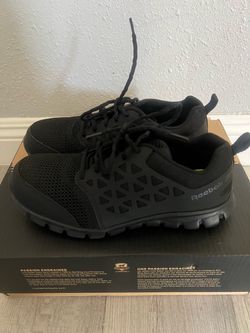 Reebok steel toe shoes