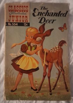 Classics Illustrated Junior #554 – “The Enchanted Deer” – Vintage Comic