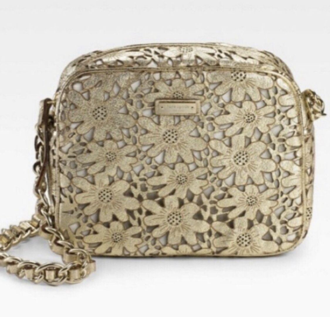 Kate Spade Gold Garden Grove Small Bag/Purse