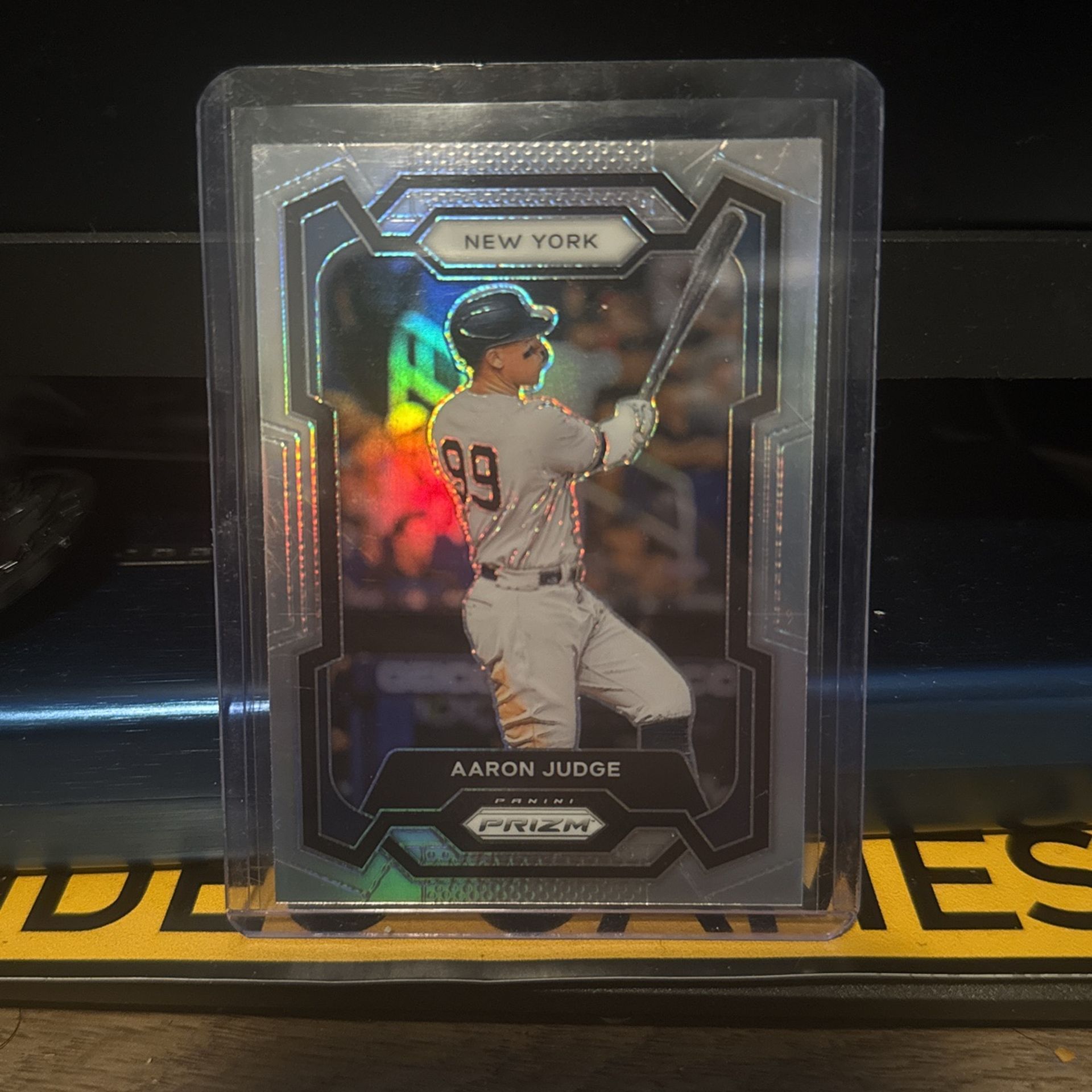 Baseball Card- Aaron Judge Silver Prizm 
