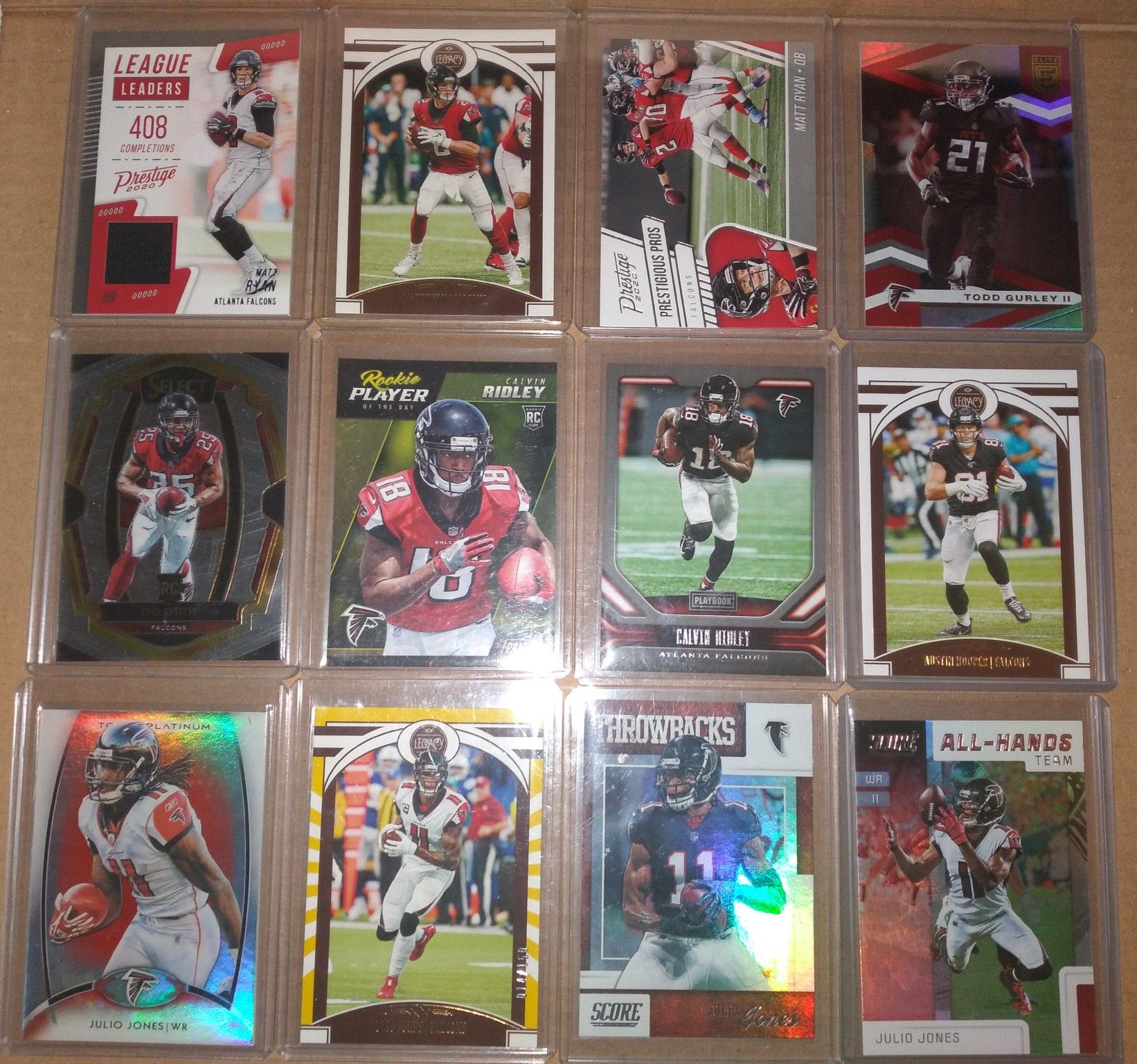 Atlanta Falcons Football Cards