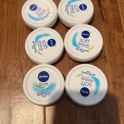 Nivea Soft Moisture Cream, $1 Each 