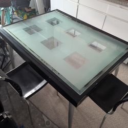 Italian Leather Dining Set 