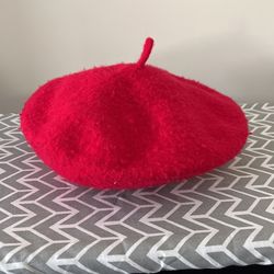 Solid Red Baret