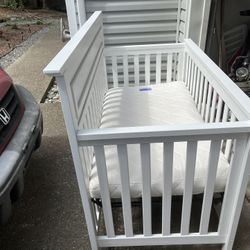 Crib And Mattress 