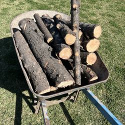 Firewood $125 for all ($25 per wheelbarrow)